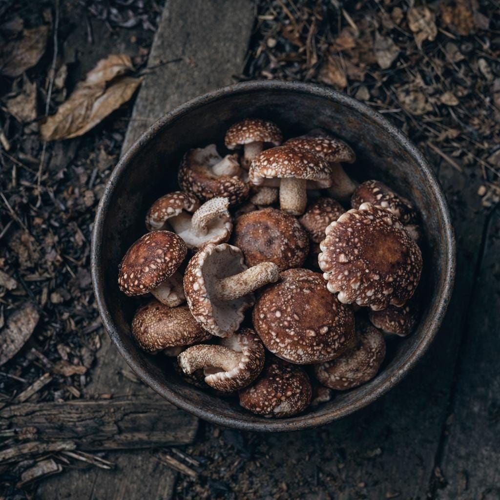 Shiitake Liquid Culture Syringes 10x10ml | Lentinula Edodes | Bulk Mushroom Mycelium for Growing