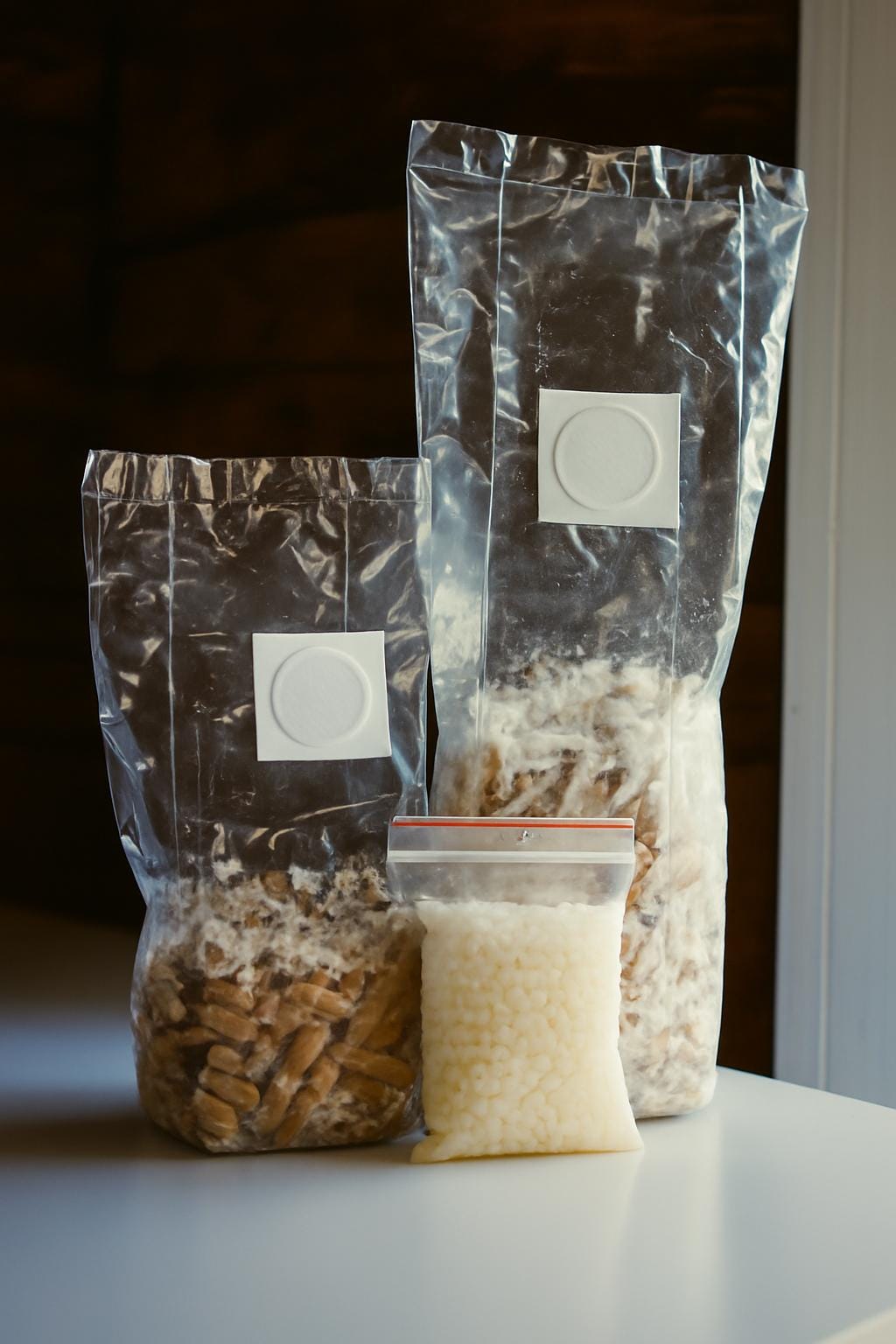 Pink Oyster 500 Mushroom Plugs Spawn| Grow Your Own Mushrooms | Hardwood Inoculation Kit