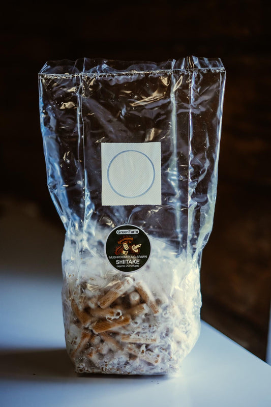 Shiitake 200 Mushroom Plugs Spawn: Grow Your Own Gourmet Mushrooms